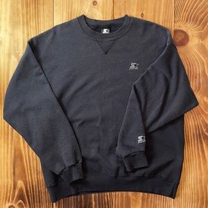 Vintage starter gray crewneck